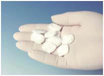 Tampons plats