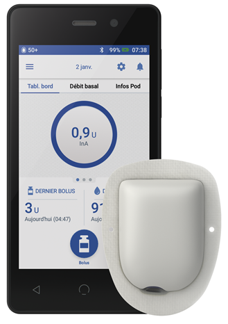 Pod Omnipod DASH et PDM Omnipod DASH