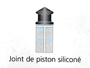 JOINT DE PISTON SILICONE