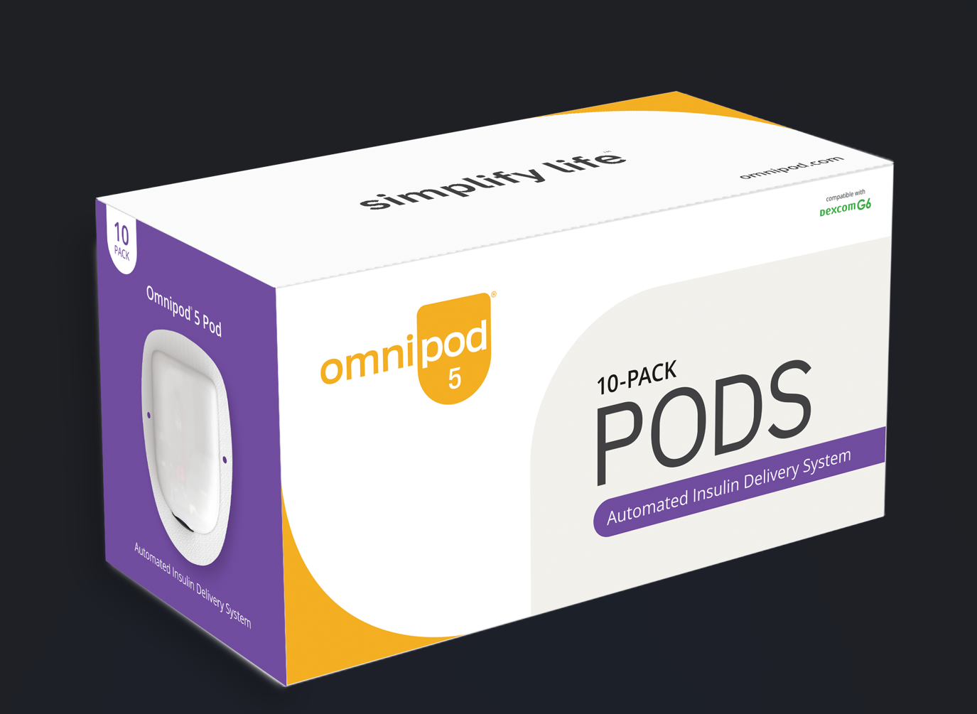 Boite de 10 Pods Omnipod®5