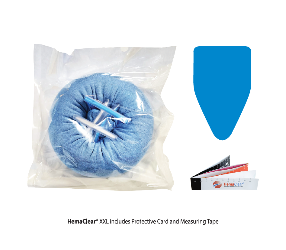 Kit reglette + protective card + HemaClear XXL Turquoise