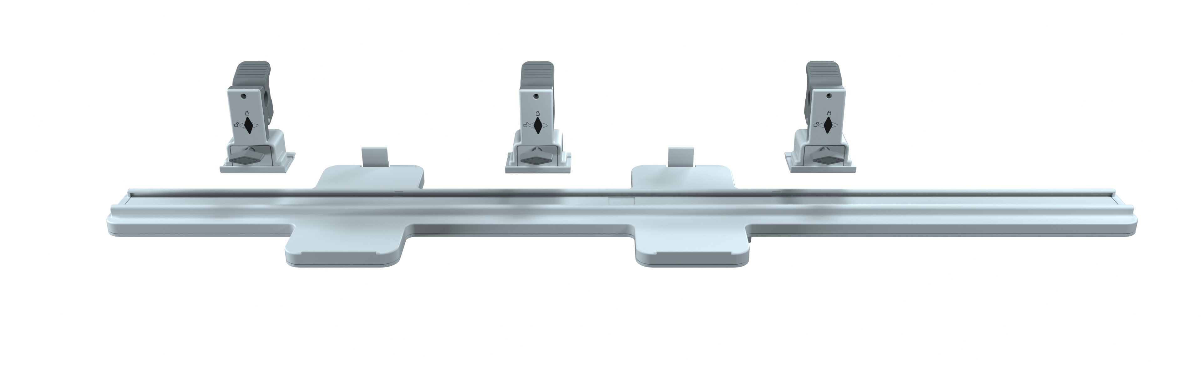 Système de rail pour stabilisateurs